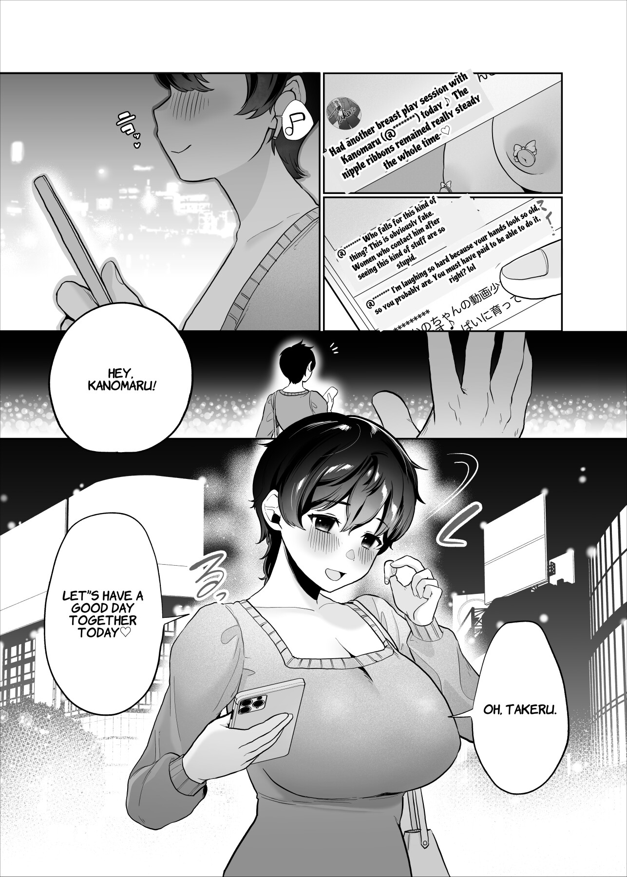 Hentai Manga Comic-Breast Play Report @Kanomaru-Read-44